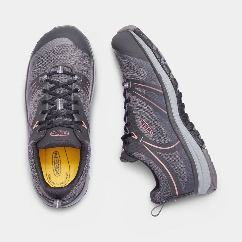 Keen Sedona Kısa Aluminum Toe - Kadın Iş Ayakkabısı - Mor - Turkey (758246YUL)